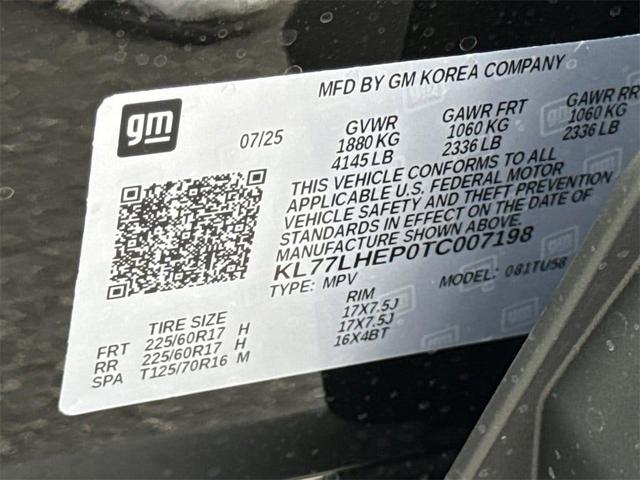 Photo of 2026 Mosaic Black Metallic Chevrolet Trax