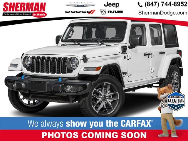 Photo of 2024 Bright White Clearcoat Jeep Wrangler 4xe