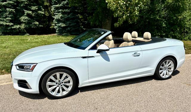 Photo of 2018 Glacier White Metallic Audi A5