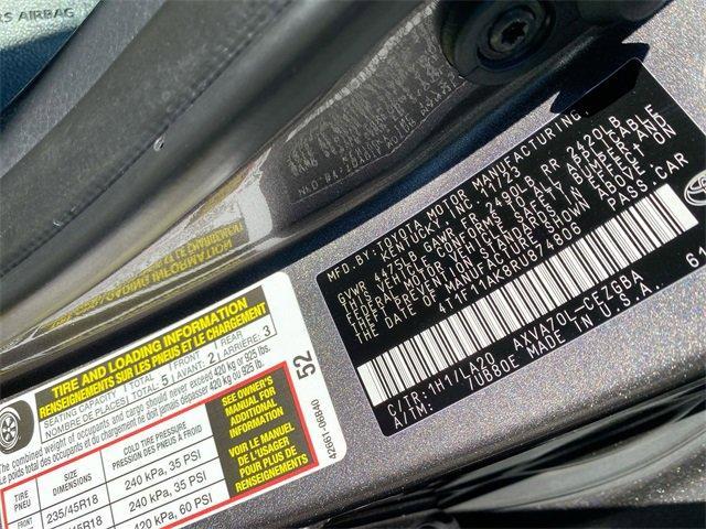Photo of 2024 Predawn Gray Mica Toyota Camry