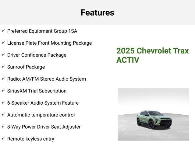 Photo of 2025 Green Chevrolet Trax