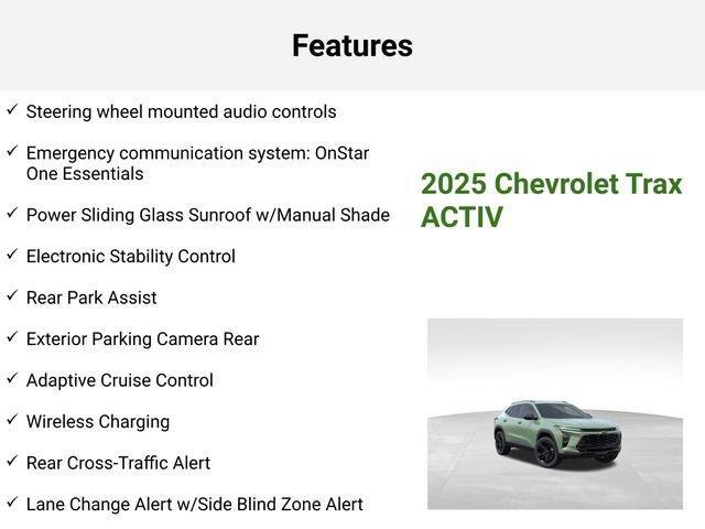 Photo of 2025 Green Chevrolet Trax