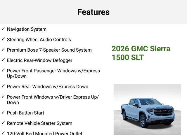 Photo of 2026 White GMC Sierra 1500