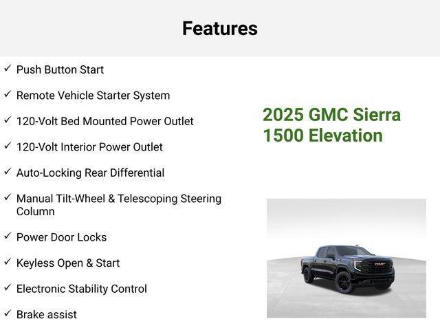 Photo of 2025 Black GMC Sierra 1500