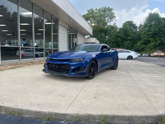 Photo of 2021 Riverside Blue Metallic Chevrolet Camaro