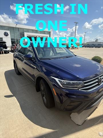 Photo of 2022 Dark Blue Volkswagen Tiguan