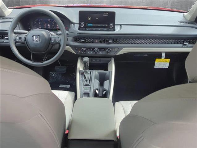 Photo of 2025 Radiant Red Metallic Honda Accord