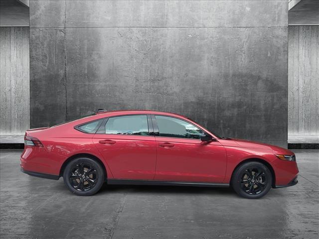 Photo of 2025 Radiant Red Metallic Honda Accord