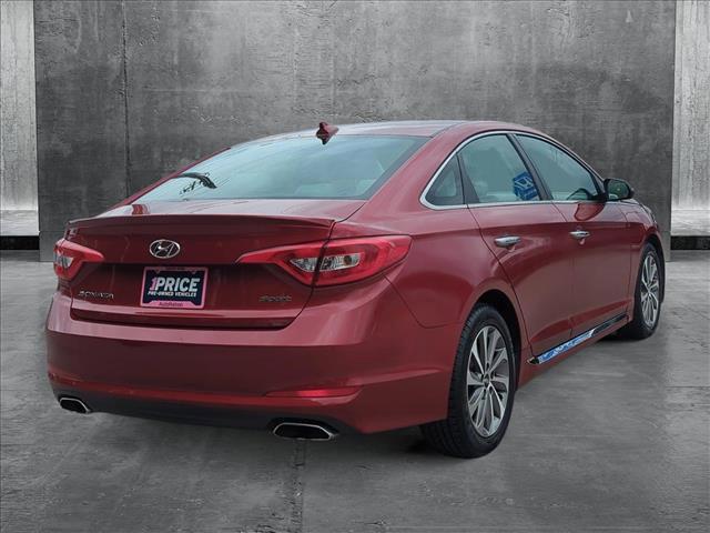 Photo of 2015 Venetian Red Hyundai SONATA
