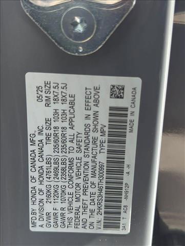Photo of 2026 Urban Gray Pearl Honda CR-V