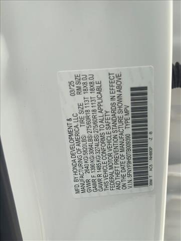 Photo of 2026 Platinum White Pearl Honda Passport
