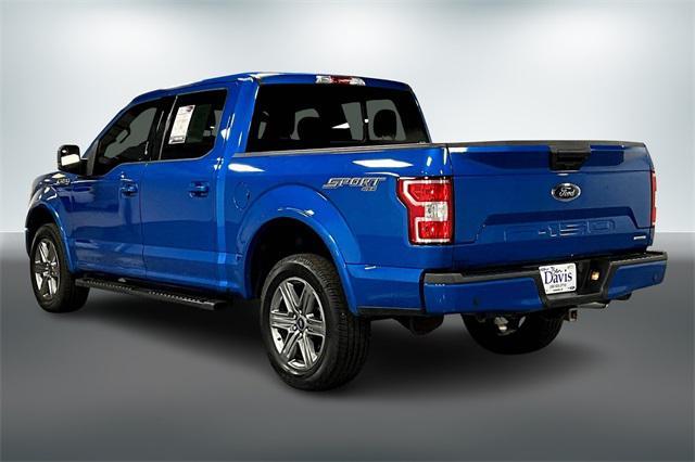 Photo of 2020 Velocity Blue Metallic Ford F-150