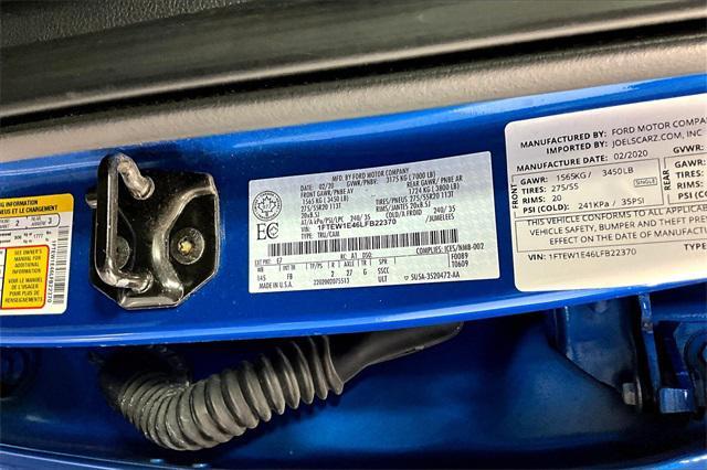 Photo of 2020 Velocity Blue Metallic Ford F-150