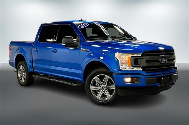 Photo of 2020 Velocity Blue Metallic Ford F-150