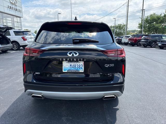 Photo of 2024 Black Obsidian INFINITI QX50