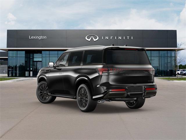 Photo of 2025 Mineral Black INFINITI QX80