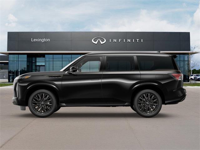 Photo of 2025 Mineral Black INFINITI QX80