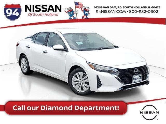 Photo of 2025 Cloud White Nissan Sentra