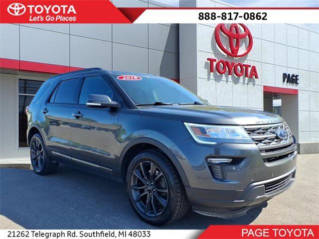 Photo of 2018 Magnetic Metallic Ford Explorer