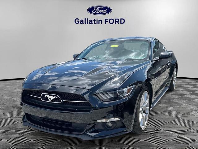 Photo of 2015 Black Ford Mustang