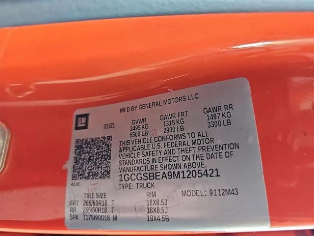 Photo of 2021 Crush Chevrolet Colorado