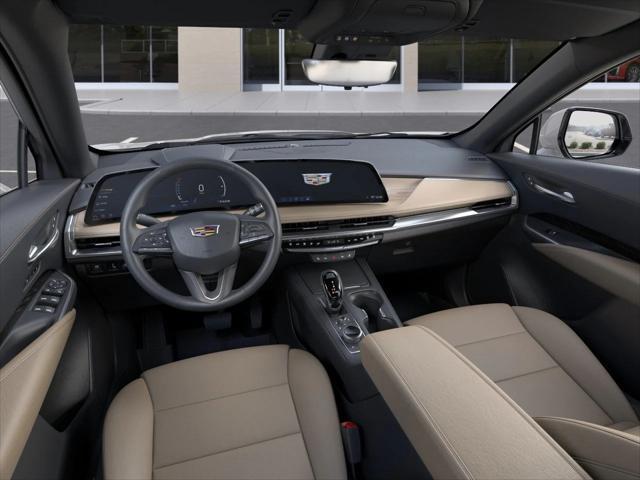 Photo of 2025 Crystal White Tricoat Cadillac XT4
