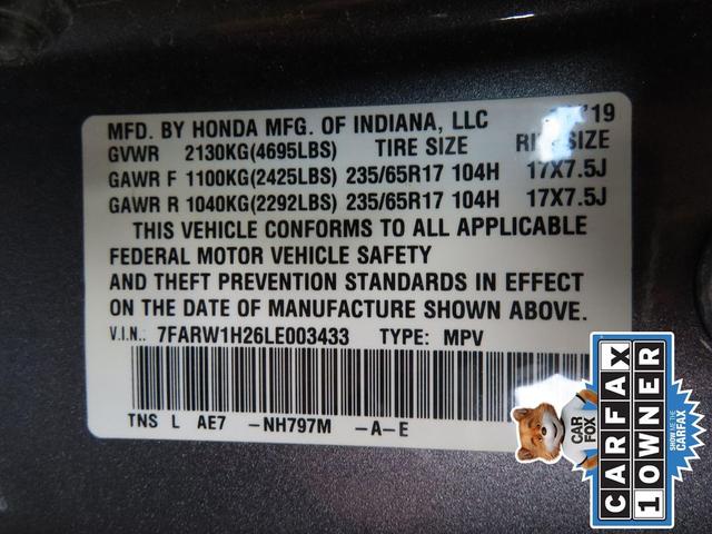 Photo of 2020 Modern Steel Metallic Honda CR-V