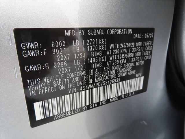 Photo of 2025 Silver Metallic Subaru Ascent