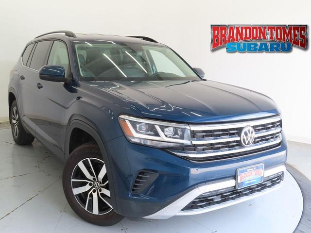 Photo of 2022 Tourmaline Blue Metallic Volkswagen Atlas
