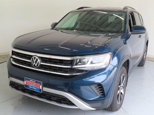 Photo of 2022 Tourmaline Blue Metallic Volkswagen Atlas