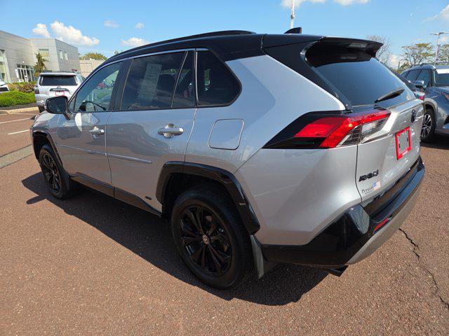 Photo of 2023 Silver Sky Metallic/Midnight Black Metallic Toyota RAV4 Hybrid
