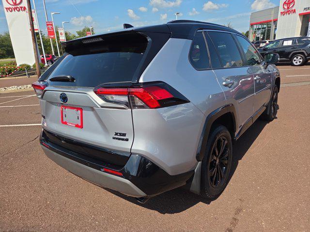 Photo of 2023 Silver Sky Metallic/Midnight Black Metallic Toyota RAV4 Hybrid