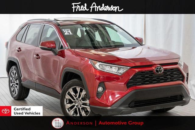 Photo of 2021 Ruby Flare Pearl Toyota RAV4