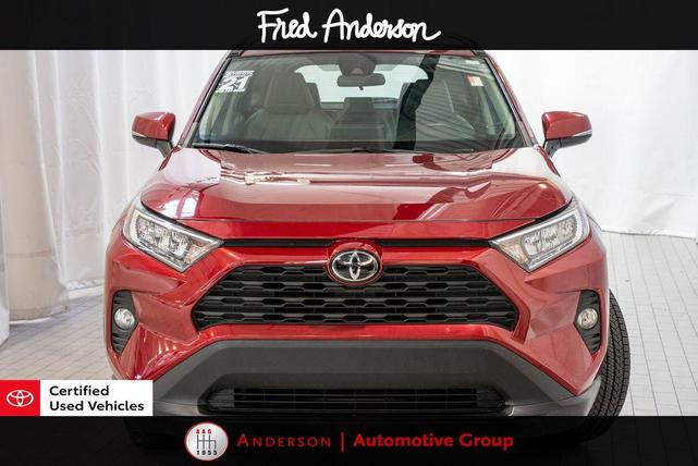 Photo of 2021 Ruby Flare Pearl Toyota RAV4
