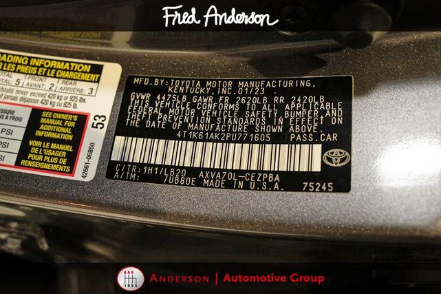 Photo of 2023 Predawn Gray Mica Toyota Camry