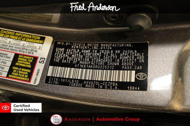 Photo of 2024 Predawn Gray Mica Toyota Camry