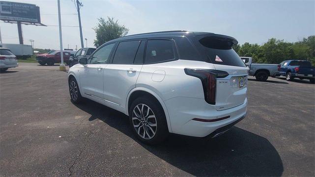 Photo of 2024 Crystal White Tri-Coat Cadillac XT6