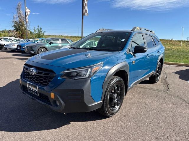 Photo of 2022 Geyser Blue Subaru Outback