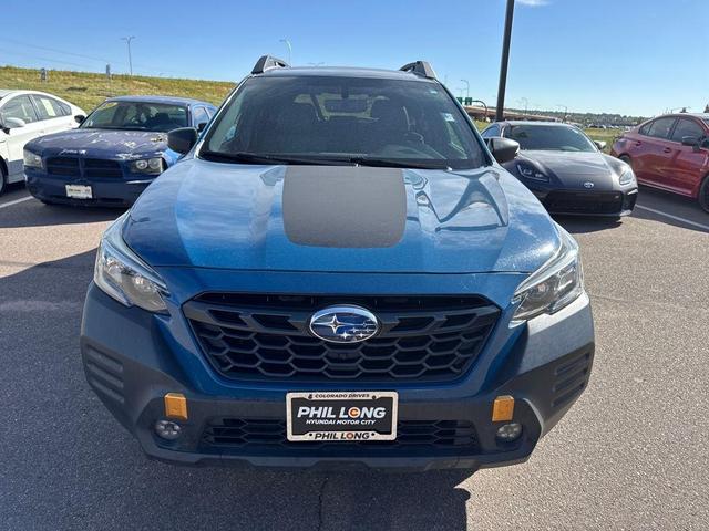 Photo of 2022 Geyser Blue Subaru Outback