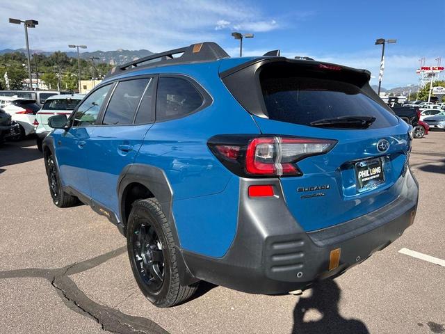 Photo of 2022 Geyser Blue Subaru Outback