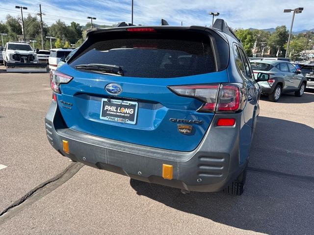 Photo of 2022 Geyser Blue Subaru Outback