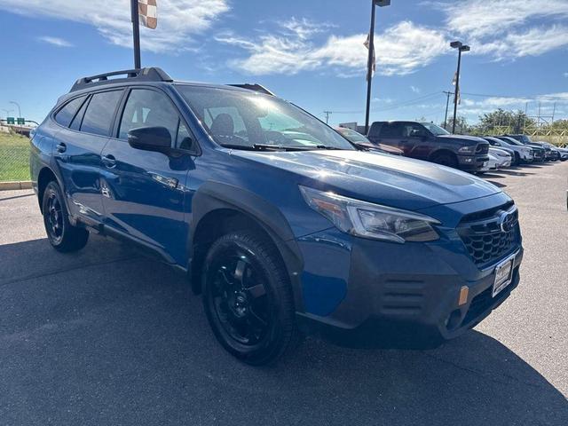 Photo of 2022 Geyser Blue Subaru Outback