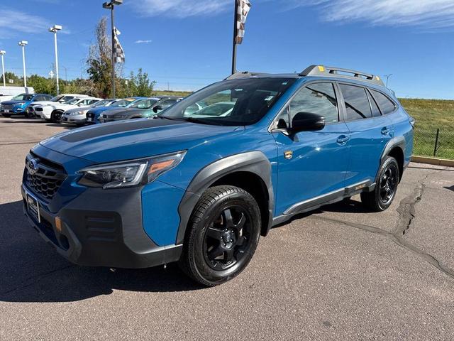 Photo of 2022 Geyser Blue Subaru Outback