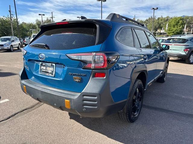 Photo of 2022 Geyser Blue Subaru Outback