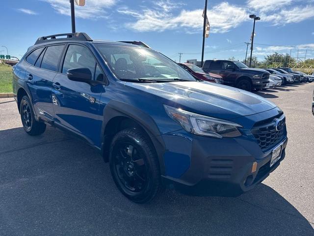 Photo of 2022 Geyser Blue Subaru Outback