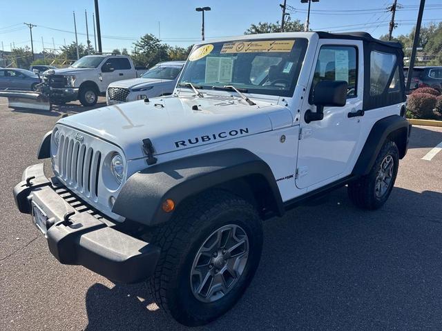 Photo of 2018 Bright White Clearcoat Jeep Wrangler JK