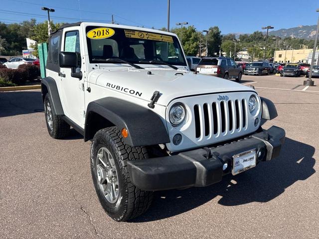Photo of 2018 Bright White Clearcoat Jeep Wrangler JK