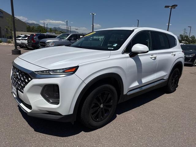 Photo of 2019 Quartz White Hyundai SANTA FE