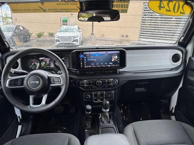 Photo of 2024 Bright White Clearcoat Jeep Wrangler 4xe