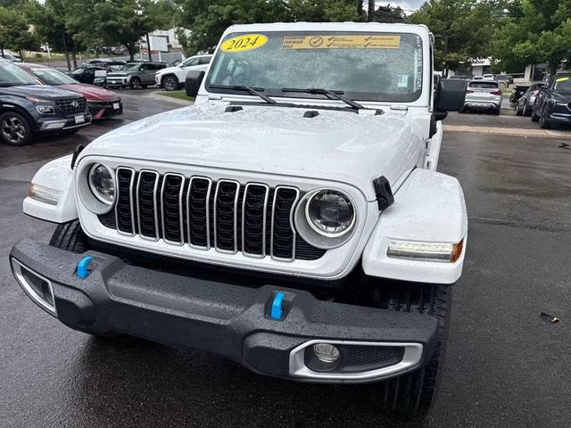 Photo of 2024 Bright White Clearcoat Jeep Wrangler 4xe